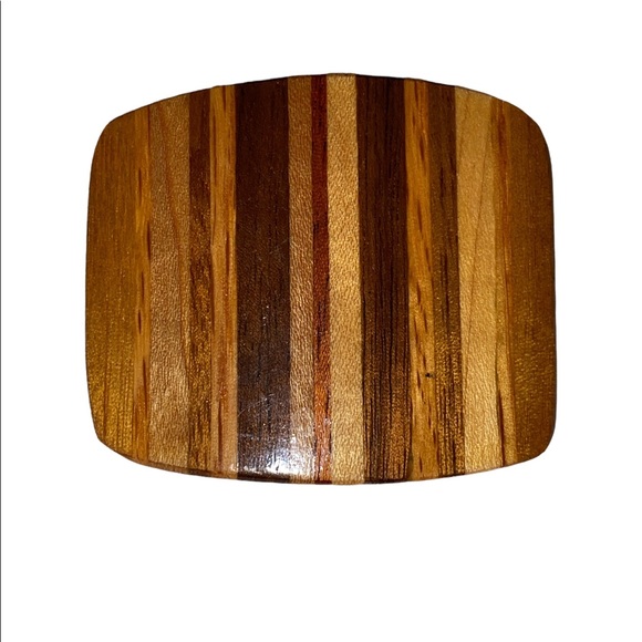 Artisan Made Wooden Belt Buckle - Picture 3 of 3